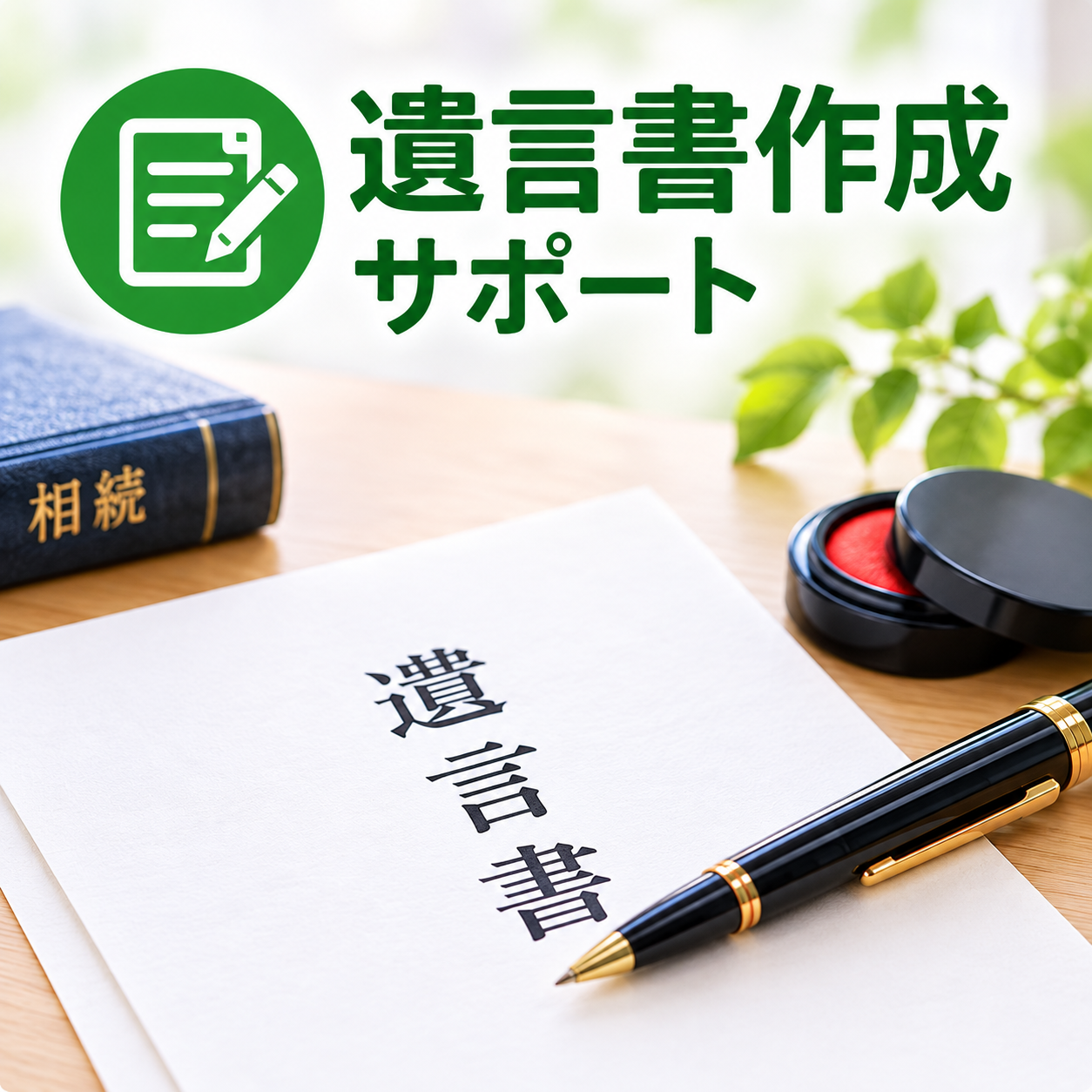 遺言書作成サポート